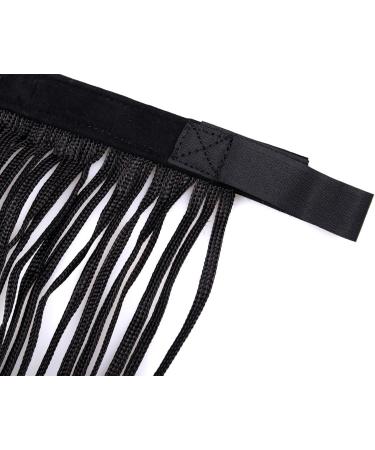 Buy ARBO-INOX Extra Full Black Fly Fringe - Simple & Colored - With/Without Ears for International Shipping - Buy Online on GoSupps.com