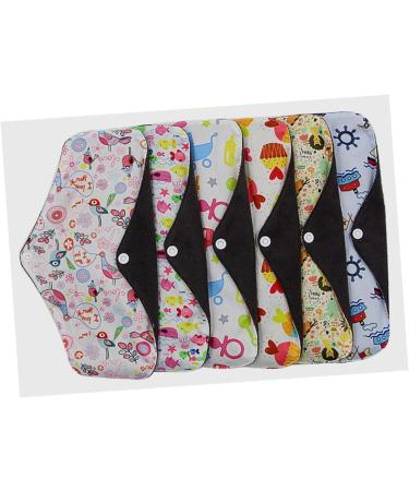 Bamboo Reusable Feminine Cloth Pads - Eco-Friendly Menstrual Napkin for Women - M11 - 1 Count - Buy Online on GoSupps.com
