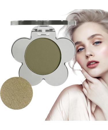 Eyeshadow Single - Natural Colors Make Up Eyeshadow Makeup Highlighter Matte Flower Shape Eye Shadow Long Lasting Wear Glitter Primer Palette 105 - Buy Online on GoSupps.com