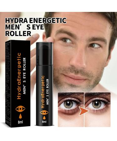 Men's Clear Eye Roller - 8ml Japanese Skincare for Dark Circles & Puffiness - Hydrating Eye Treatment - Buy Online on GoSupps.com