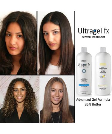 Buy UltraGel FX Complex Brazilian Keratin Blowout Treatment 1000ml - Smooth Repair & Straighten All Hair Types Coarse Curly to Dominican & Brazilian - International Shipping Available - Buy Online on GoSupps.com