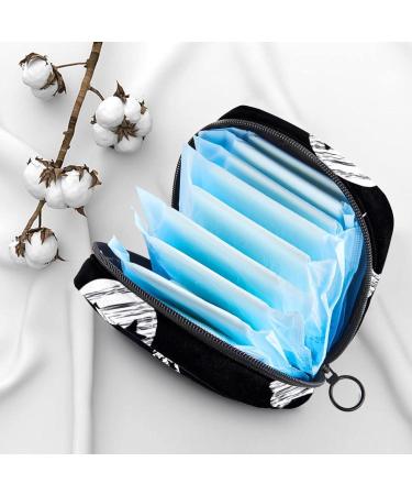 Buy Stylish Napkin Storage Bag - Star-Dead Head Design | Portable Period Bag for Women & Teens | Menstrual Cup Pocket & Breastfeeding Pillow Holder - Buy Online on GoSupps.com