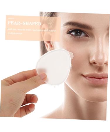 DRESSOOS Transparent Silicone Wet Powder Puff Blender Sponge Puff Makeup Sponges Foundation Makeup Puffs Washable Puff Girl Miss Makeup Tools Silicone + Pu + Gel + Polyurethane - Buy Online on GoSupps.com