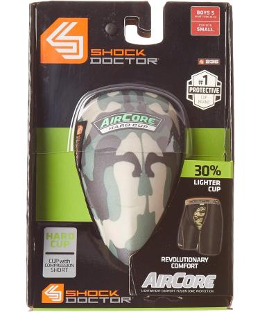 Shock Doctor Adult 235 Compression Short with Hard Cup - Black, X-Large - Buy Online on GoSupps.com