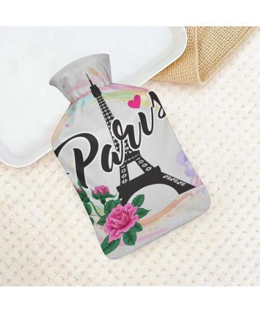 Buy Tower Flower Hot Water Bottle with Plush Cover - Ideal Bed Hand Warmer for Adults & Kids (26.5x15.3cm) - Fast International Shipping - Buy Online on GoSupps.com