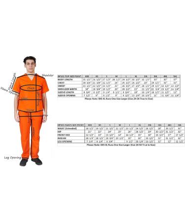 M&M SCRUBS Men's Medical Scrub Set - Top and Pants, Medium, Black - Buy Online on GoSupps.com
