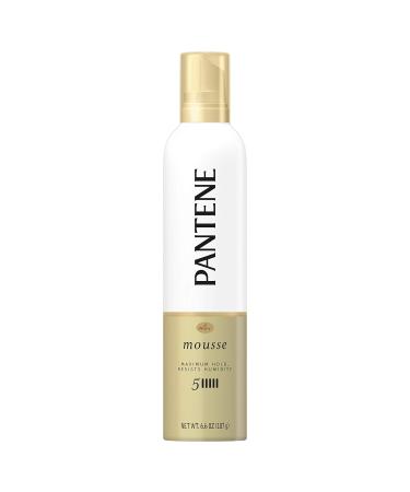 Pantene Pro-V Hair Mousse - Maximum Hold (5) - Resists Humidity - 6.6 OZ (187 g) - Pack of 3 Cans - Buy Online on GoSupps.com