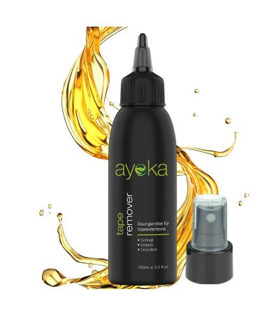 Hermosisimo Extra Strong Bond and Tape Dissolver Solution - 100ml - With Nourishing Argan Oil - Easy and Gentle Removal of Tape Extensions Keratin Bonds and Glue Solver individually