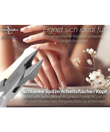 Professional Nail Tongs for Ingrown Nails | Stainless Steel Corner Pliers | Ergonomic Manicure & Pedicure Tool - Buy Online on GoSupps.com