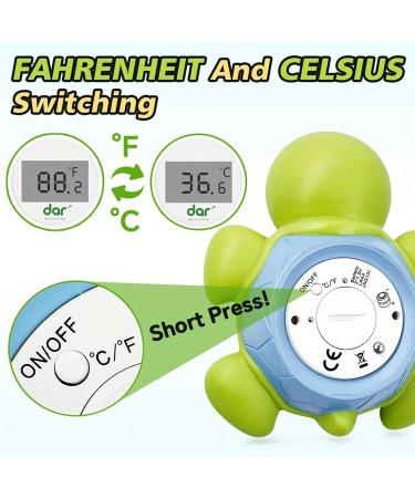 Buy Tub Temperature Thermograph - Digital Water Temperature Monitor for Toddler Baths | Safe Bathing Accessory with Clear Display - Buy Online on GoSupps.com