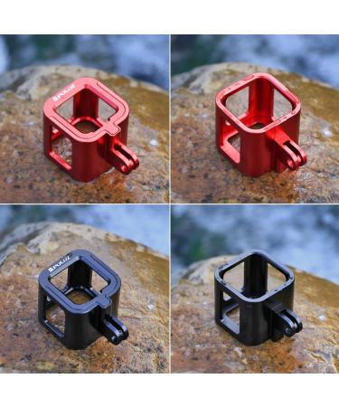 Puluz CNC Aluminum Shockproof Case for GoPro Hero5 & Hero4 Session - Durable Protective Back Cover - Buy Online on GoSupps.com