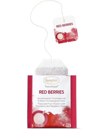 Ronnefeldt Teavelope - Lot de 2 sachets de th aux baies rouges - Th aux fruits aromatis s - 2 x 25 x 2 5 g - Buy Online on GoSupps.com