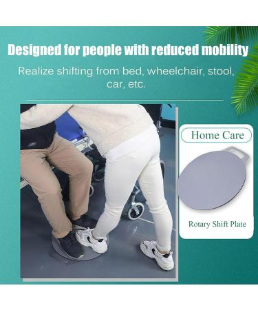 Rotating Transfer Disc Patient Transfer Aid Board with Portable Handle 270 Lbs Load and 360 Rotating Smoothly Non Slip Surface and Bottom for Paralyzed Patients Disabled Seniors - Buy Online on GoSupps.com