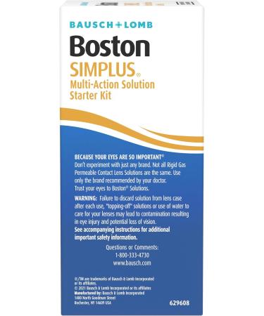 Bausch & Lomb Boston Original Cleaner 1 Fl Oz - Pack of 1 | Effective Contact Lens Solution - Buy Online on GoSupps.com
