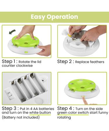 Buy PETTOM 3 Pack Replacement Springs for Electric Cat Toys Enhance Playtime for Your Cat! - Buy Online on GoSupps.com