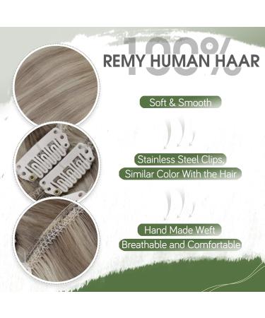 Hetto Clip Extensions - Real Hair Blonde Clip-Ins | Remy 45cm Highlights #17/3 & #P17/23 - Best Selling Internationally - Buy Online on GoSupps.com