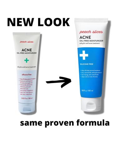 Peach Slices Acne Prevention Oil-Free Moisturizer | Pore Minimizing | Satin Matte Finish | 2.8 oz - Buy Online on GoSupps.com