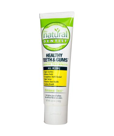 THE NATURAL DENTIST Mint Original Toothpaste 5 OZ