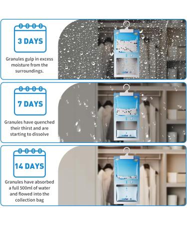 Premium Hanging Moisture Absorber for Closet - Eliminate Odors & Humidity - Buy Online on GoSupps.com