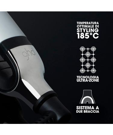 GHD Platinum+ White Hair Glades - Intelligent Less Hair Breaking Color Protection Ultra Zone Technology - Optimal 185 C - Buy Internationally - Buy Online on GoSupps.com