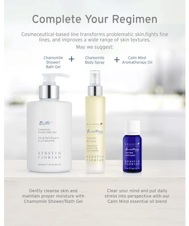 Kerstin Florian Chamomile Body Spray - Lightweight Moisturizing Dry Oil Mist for Men & Women | Non-Greasy Full Body Hydration (3.4 fl oz) - International Shipping Available - Buy Online on GoSupps.com