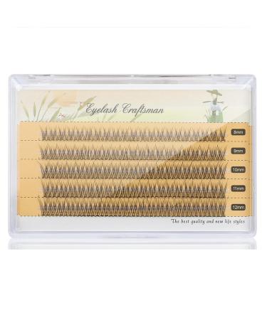 Arqumi False Eyelashes - 200 Mix Lash Clusters for Natural Extensions 8mm to 12mm in Black - Global Shipping Available - Buy Online on GoSupps.com