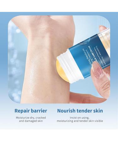 TBeautfave Moisturising Solid Hand Cream Stick Anti Cracking Care Cream Cracked Heel Repair Cream Moisturizing Cream For Dry Cracked Feet Hands Elbows No Sticky Residue Orange Scent 40g - Buy Online on GoSupps.com