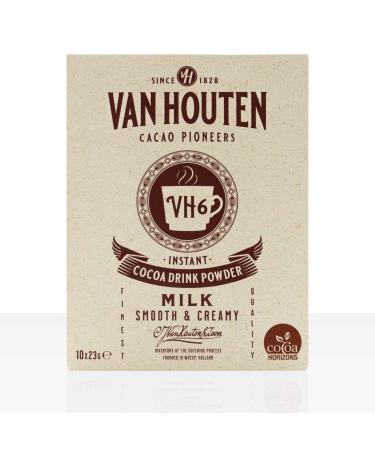 Van Houten Cacao 10 portions individuelles A 23 Gr.