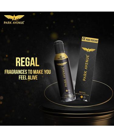 Park-Avenue Men Regal No Gas Premium Perfume Long Lasting Citrus Fragrance Spray 130Ml Pack Of 1 - Buy Online on GoSupps.com