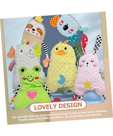 Ibasenice 5-Stage Baby Comfort Towel & Blanket | Muslin Pacifier for Babies | Calming Plush Toys | Soft PP Cotton Filling - Buy Online on GoSupps.com