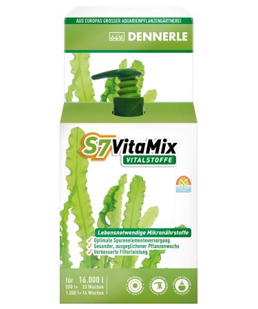 Dennerle 4466 S7 Vita Mix vital substances for aquarium plants 500 ml 500 ml (Pack of 1)