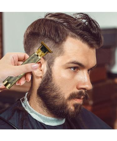 Electric Hair Clipperrs Rechargeable Electric Shaver Hair Trimmers Cordless Barber Clipperrs with Comfortable Grip Long Lasting Hair Cutting Clipperr Lightweight Retro Hair Clipperrs for Men Women Copper 1 - Buy Online on GoSupps.com