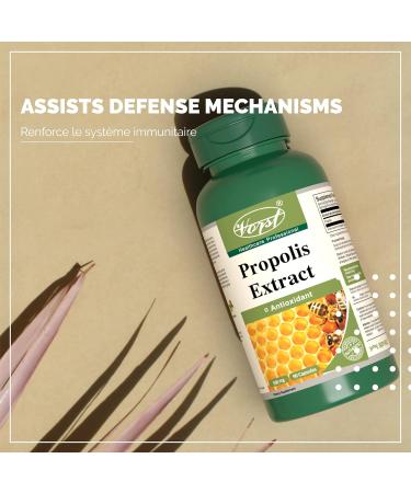 VORST Bee Propolis Extract 500mg 90 Capsules | Antioxidant Supplement for Common Colds & Flu and Boosting Immune System | Alternative to Liquide Tincture & Throat Spay | 1 Bottle 90 count (Pack of 1) - Buy Online on GoSupps.com