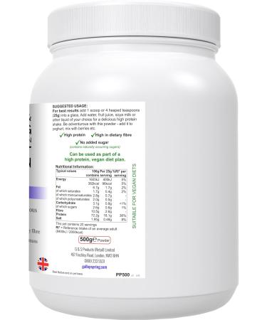 High-Quality Vegan Protein Powder - Best Plant-Based Protein for Muscle Growth & Recovery | International Shipping Available - Buy Online on GoSupps.com