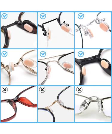 Ouzhou Self-Adhesive Nose Pads for Glasses - 80 Pairs Anti-Slip Cushions for Comfort & Stability - Buy Online on GoSupps.com