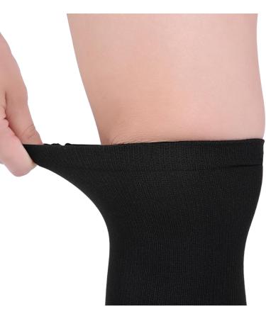 JTLB Compression Socks for Sports | XXL Black Calf & Knee Support | Varicose Vein Relief - Buy Online on GoSupps.com