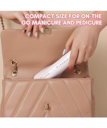 Makartt Mini Rechargeable UV LED Nail Lamp | Portable Nail Dryer for Gel Polish | 2 Timers | White - Buy Online on GoSupps.com