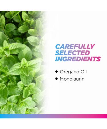 Livingood Daily Immune Support Supplement 4-in-1 Formula with Oregano Oil Monolaurin L Lysine & Quercetin Gut & Digestive Health Gluten Free Vegan Non GMO Allergen Free 120 Capsules New Formula - Buy Online on GoSupps.com