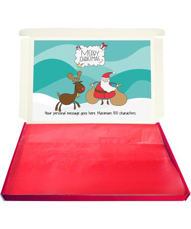 Personalised LET'S GO RUDOLPH Christmas Chocolate Selection Box Gift Hamper - Buy Online on GoSupps.com