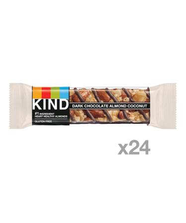 IND Bars Dark Chocolate Almond & Coconut - 24 Count - Buy Online on GoSupps.com