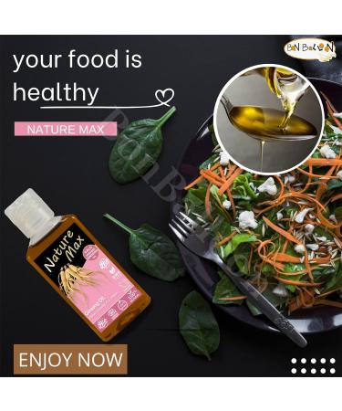 Organic Nature Max Ginseng Oil | Cold Pressed | 1.70 oz | Hair Skin Care & Food | Pure & Undiluted - Buy Online on GoSupps.com