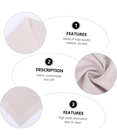 FOMIYES 100pcs Glasses & Screen Cleaning Cloth - Premium 14x14cm Microfiber Lens Cloth for Eyeglasses Phones & Electronics - Grey - Buy Online on GoSupps.com