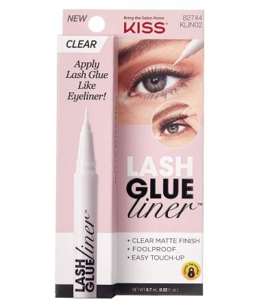 Kiss Lash Glue Liner Clear 0.02 Ounce (Pack of 6)