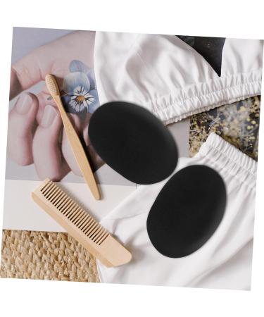 FOYTOKI 2 Pairs Women Underwear Shoulder Pads Adhesion Shoulder Enhancer Nonslip Shoulder Pads Washable Reusable Smooth Contour Black - Buy Online on GoSupps.com