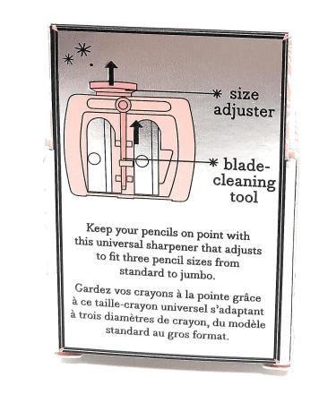 Benefit Cosmetics Pink All Purpose Makeup Pencil Sharpener | For All Pencil Sizes - Buy Online on GoSupps.com