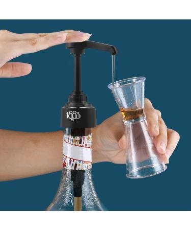 Doumneou 4 Pack 8ml Black Syrup Pumps Great for Coffee Syrups Snow Cones Flavorings and More - Buy Online on GoSupps.com