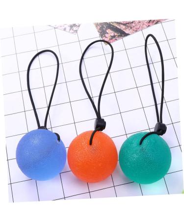 3 STK Stress Balls - Hand Finger Trainer for Strengthening Grip & Muscle | Fitness Equipment for Hand Therapy - Buy Online on GoSupps.com
