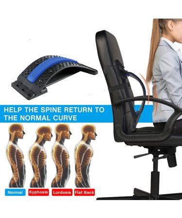 Asumui Adjustable Magnetic Field Therapy Back Massager | Multi-Stage Lumbar Support & Pain Relief for Home & Office (Green) - Buy Online on GoSupps.com
