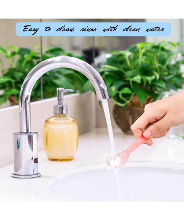 Patelai 50pcs Disposable Cosmetic Spatula - Makeup Frosted Tip Tools for DIY & Sampling - Plastic Cream Scoop & Mask Spoon in Random Colors - Buy Online on GoSupps.com