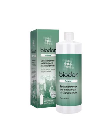Biodor Animal concentrate 1l odor neutralizer odor remover & cleaner for the animal environment enzyme cleaner urine feces & other strict smells dogurine cat urine smell remover